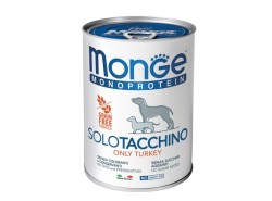 Monge cani monoproteico tacchino 400 g  